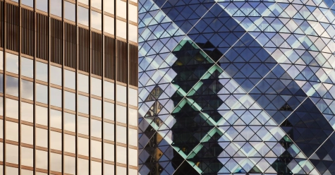 Buildings-exterior-glass modern