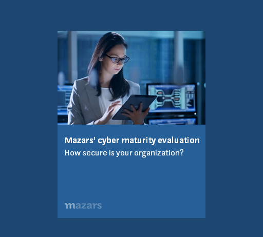 Cyber maturity evaluation - report image