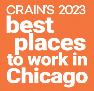 2023 Crain's best places to work in Chicago logo